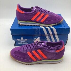 Adidas Originals SL 72 OG W Purple Orange Women's Retro Running Shoes Size 7 New